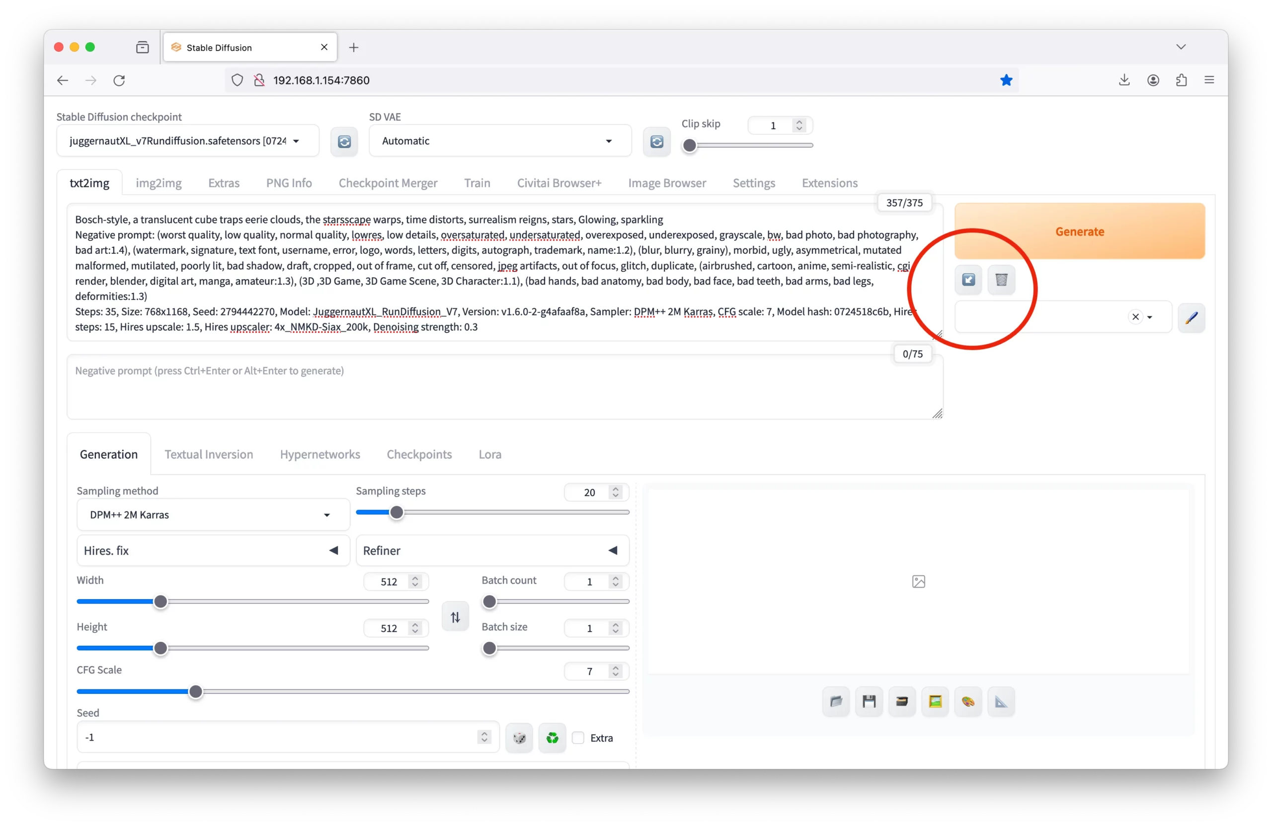demonstrating-how-to-paste-image-generation-data-in-automatic1111-webui